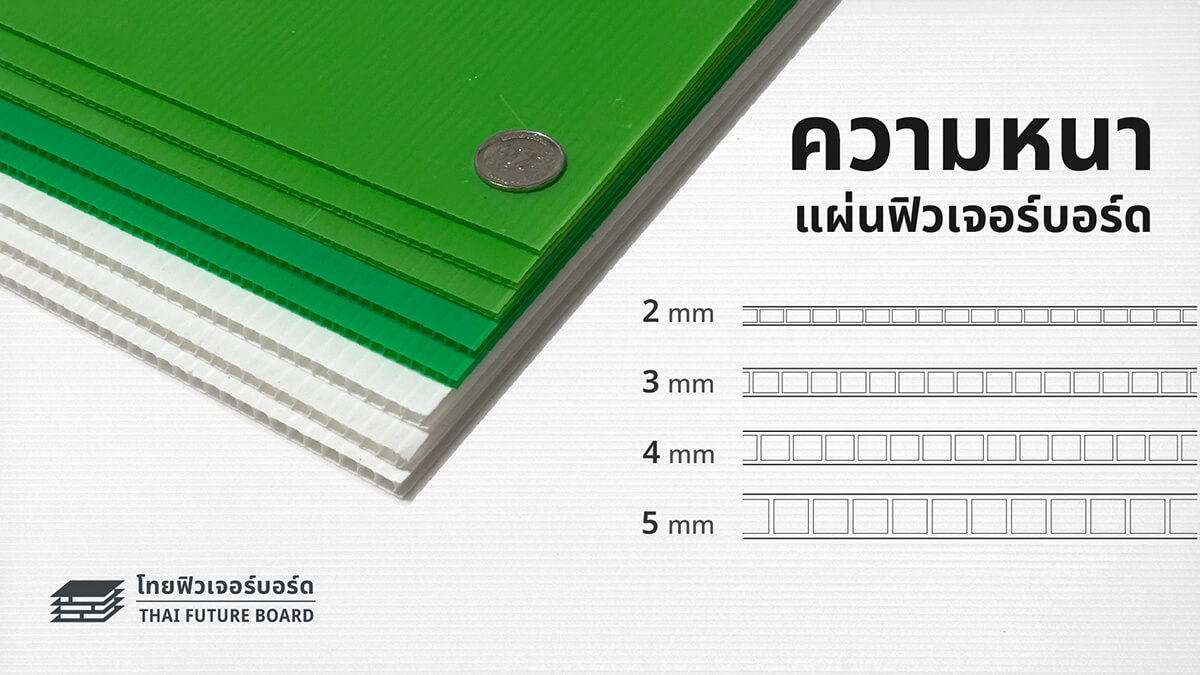 ความหนา ฟิวเจอร์บอร์ด-100
